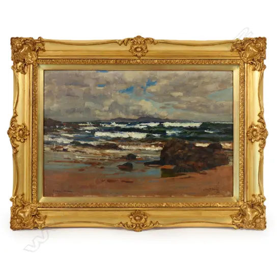 James McLachlan Nairn (1859-1904) 'Foveaux Strait',