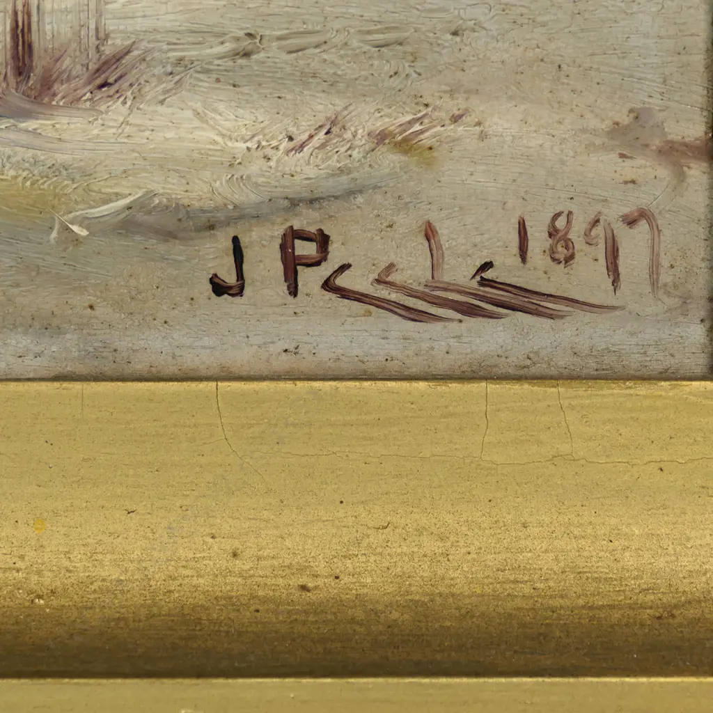 James Peele (1847-1905) 'Sunrise, Bealey Valley' N.Z., Image 1++