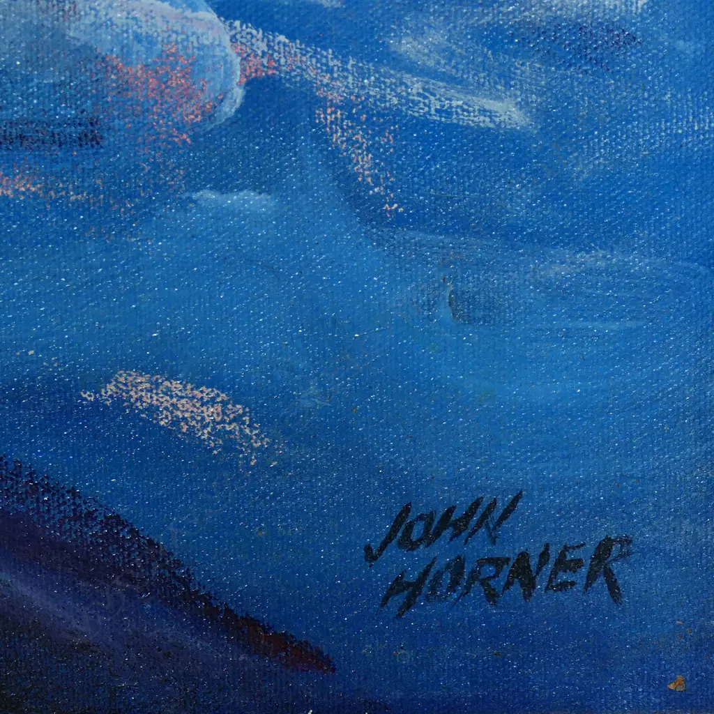 John Horner (NZ 1944-) 'Coastal Landscape', Image 1++