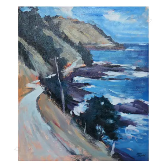 John Horner (NZ 1944-) 'Coastal Landscape',