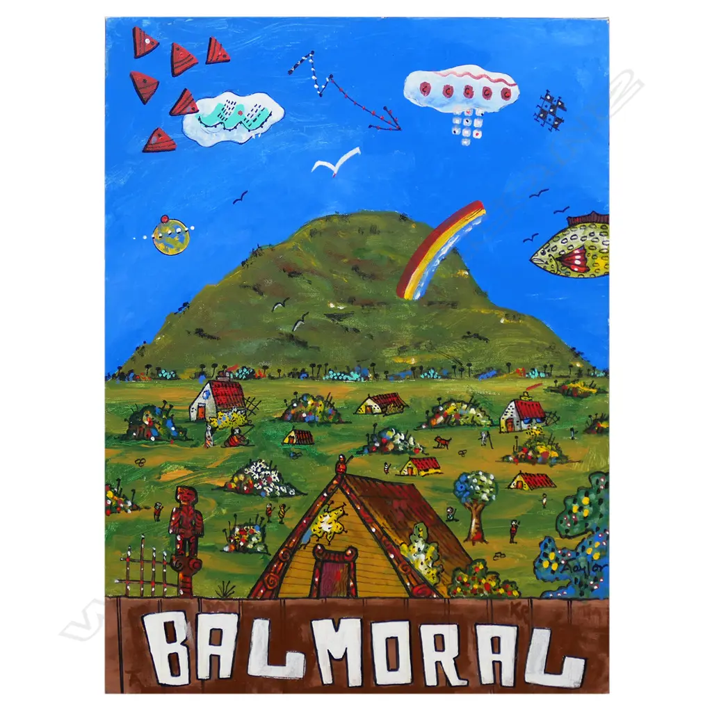 Alan Taylor (NZ 1933-2016) 'Balmoral Maungawhau', Image 1++