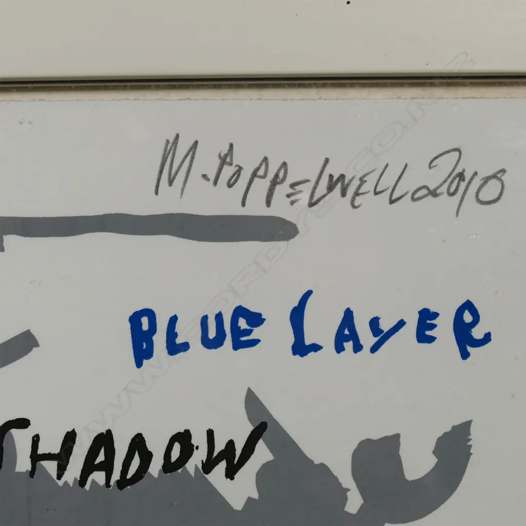 Martin Poppelwell (1968-) 'Study for A Vine Leaf', Image 1++