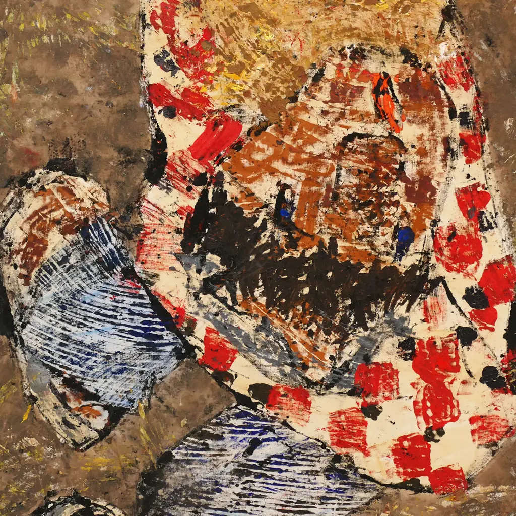 Phillip Trusttum (NZ 1940-) Waimate Series - 'Hay Carrying', Image 1++