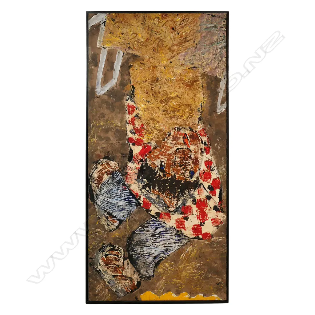 Phillip Trusttum (NZ 1940-) Waimate Series - 'Hay Carrying', Image 1++