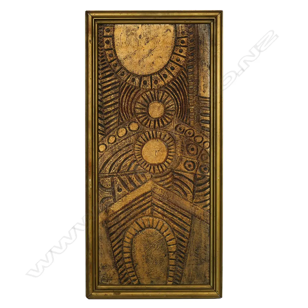 Para Matchitt (1933-2021) untitled carved panel, Image 1++