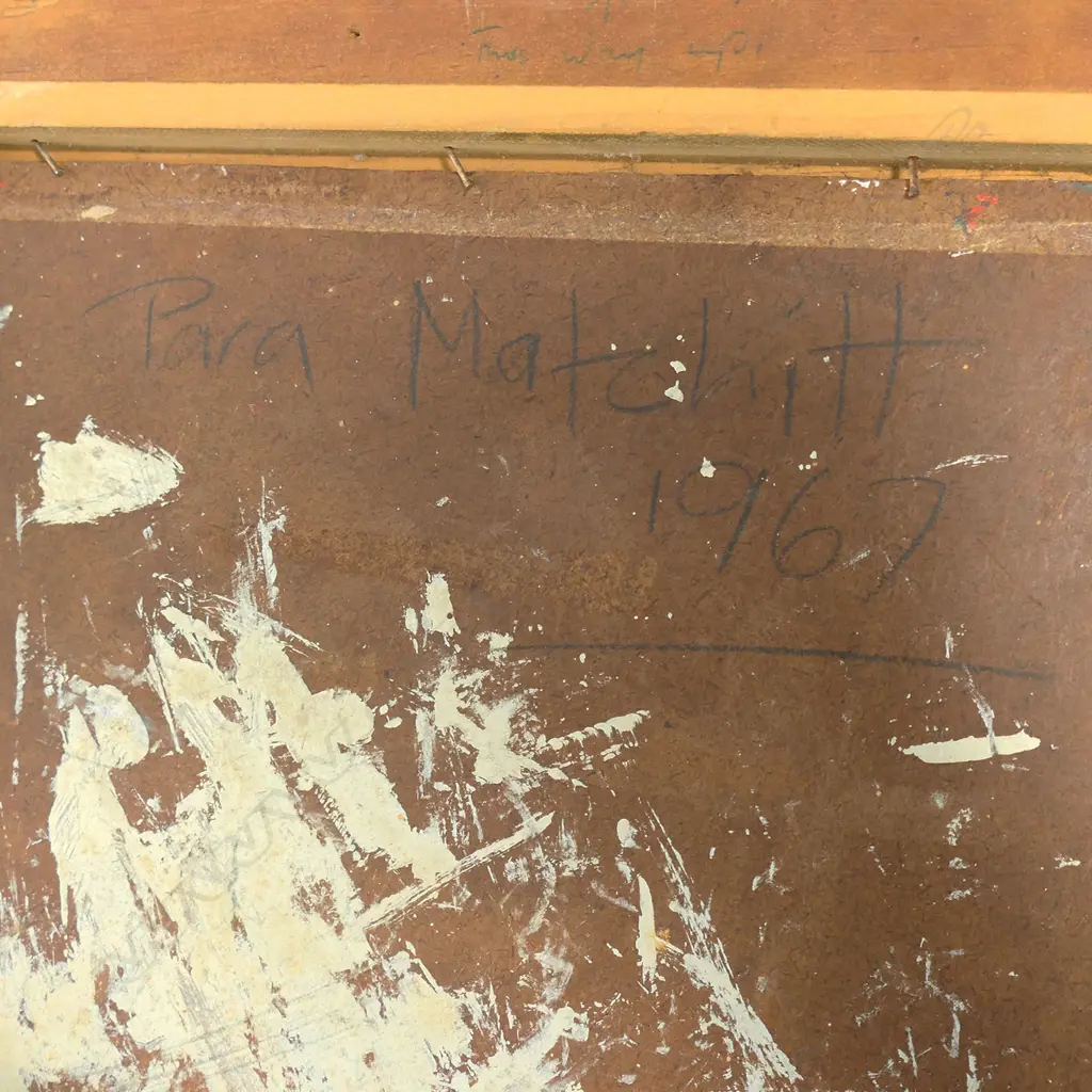 Para Matchitt (1933-2021) untitled carved panel, Image 1++