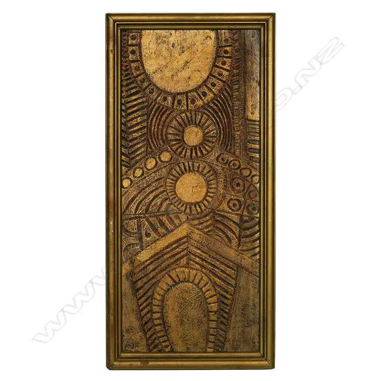 Para Matchitt (1933-2021) untitled carved panel,