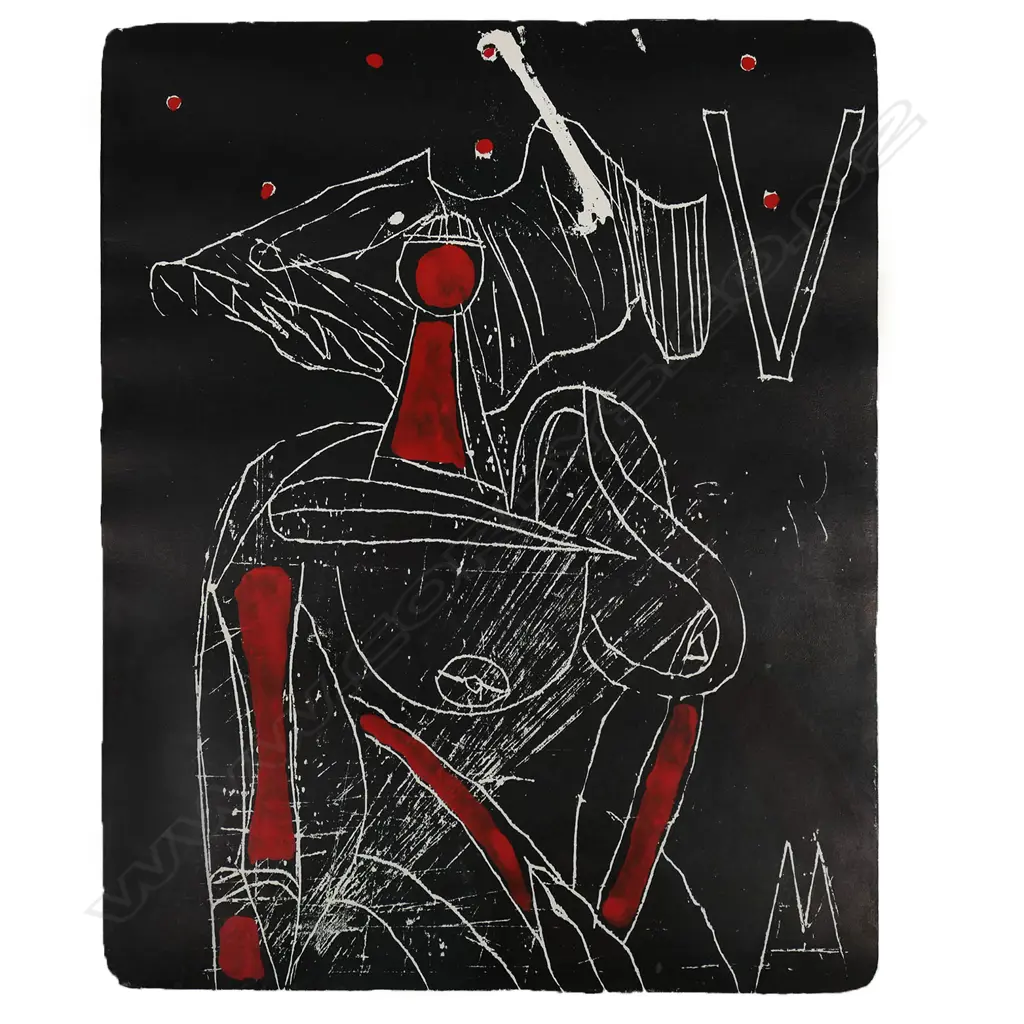 Pat Hanly (NZ 1932-2004) 'Torso', Image 1++