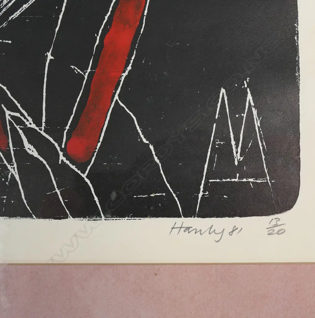 Pat Hanly (NZ 1932-2004) 'Torso', Image 1++