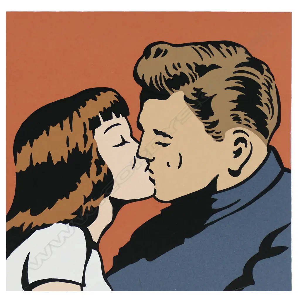 Dick Frizzell (NZ 1944-) 'John and Sara', Image 1++