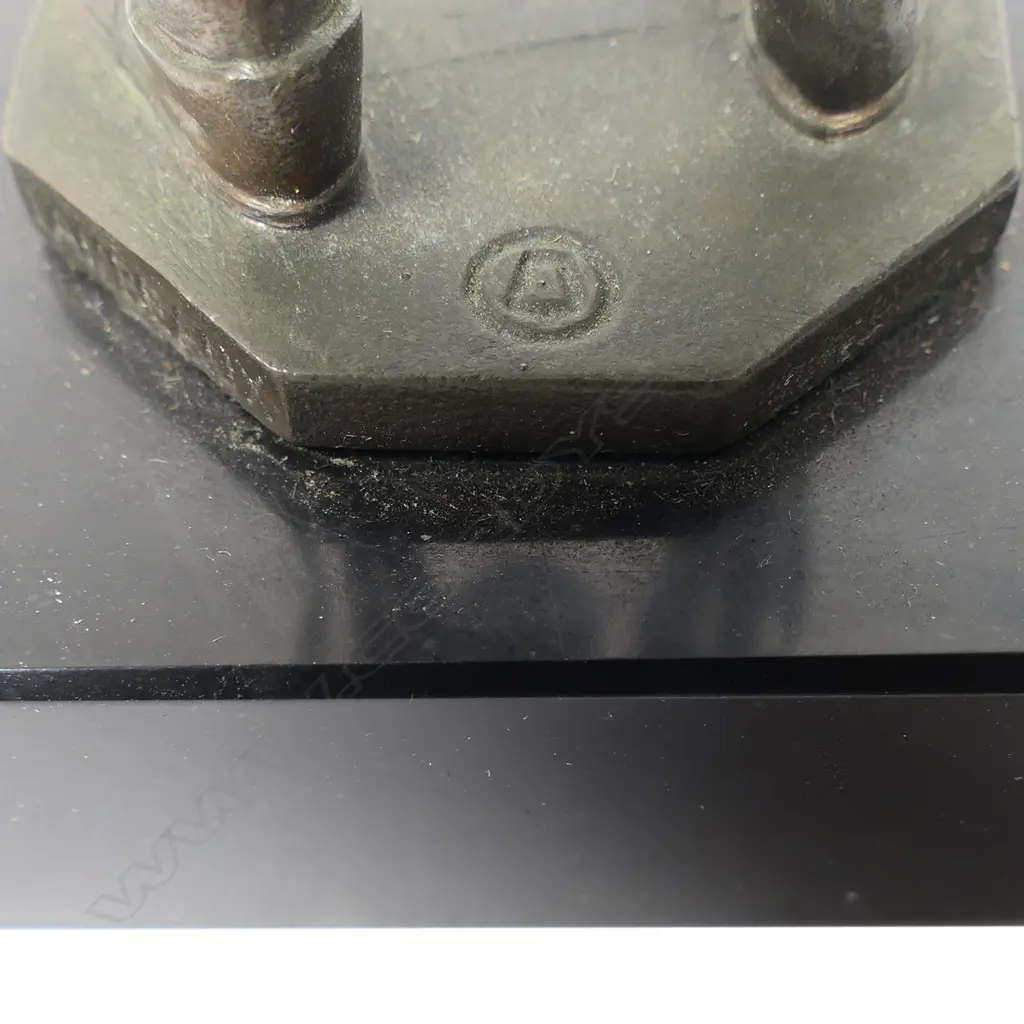 Jeff Lambeau (Belgian 1852-1908) bronze sculpture 'Boilermaker' Image 1++