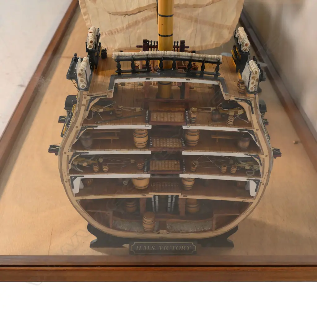 A scale model of Nelson's flagship H.M.S. Victory, Image 1++
