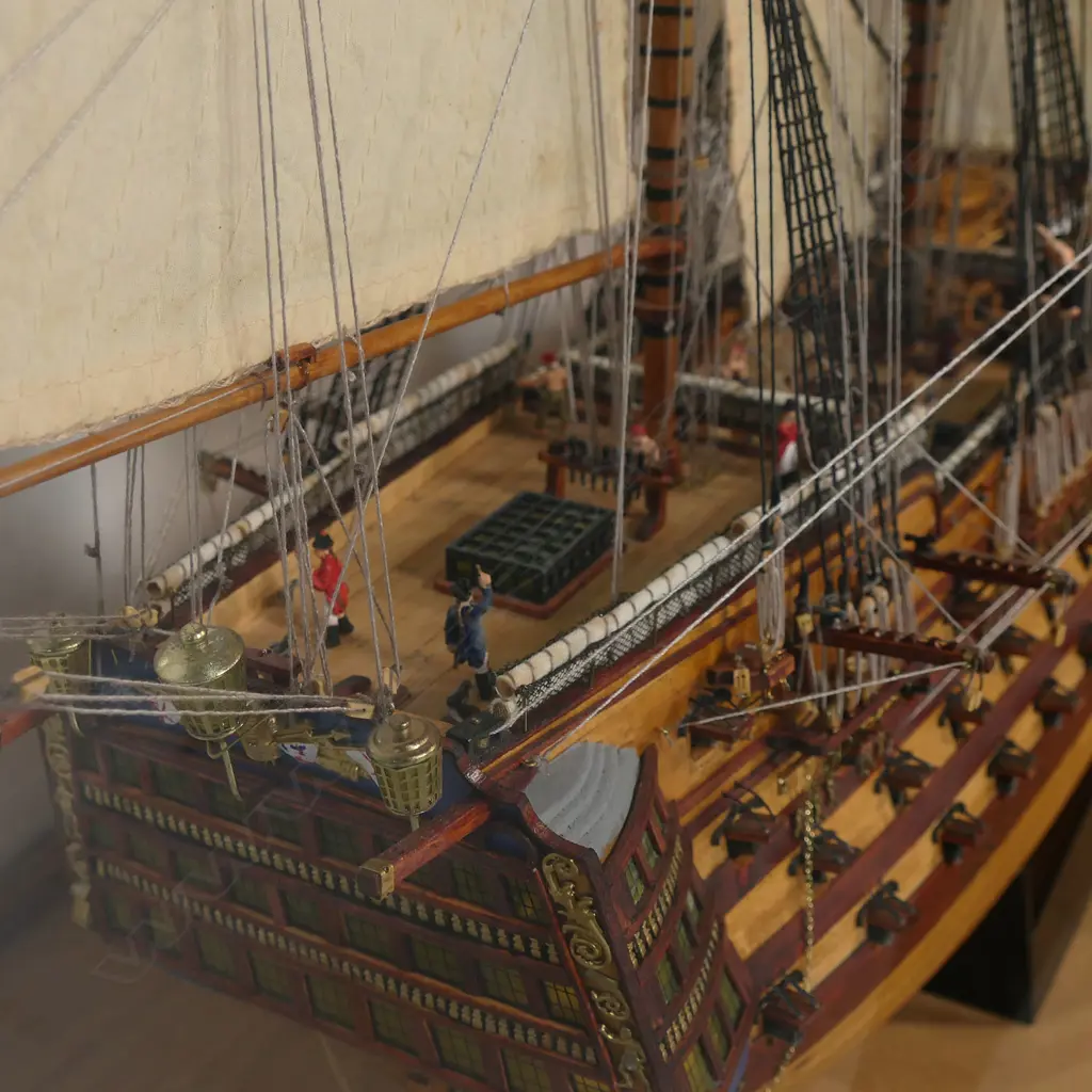 A scale model of Nelson's flagship H.M.S. Victory, Image 1++