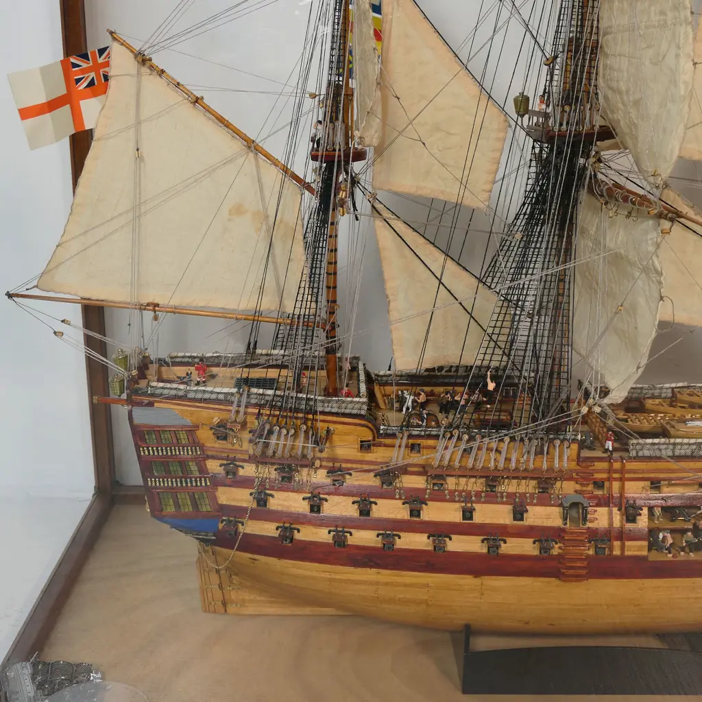 A scale model of Nelson's flagship H.M.S. Victory, Image 1++