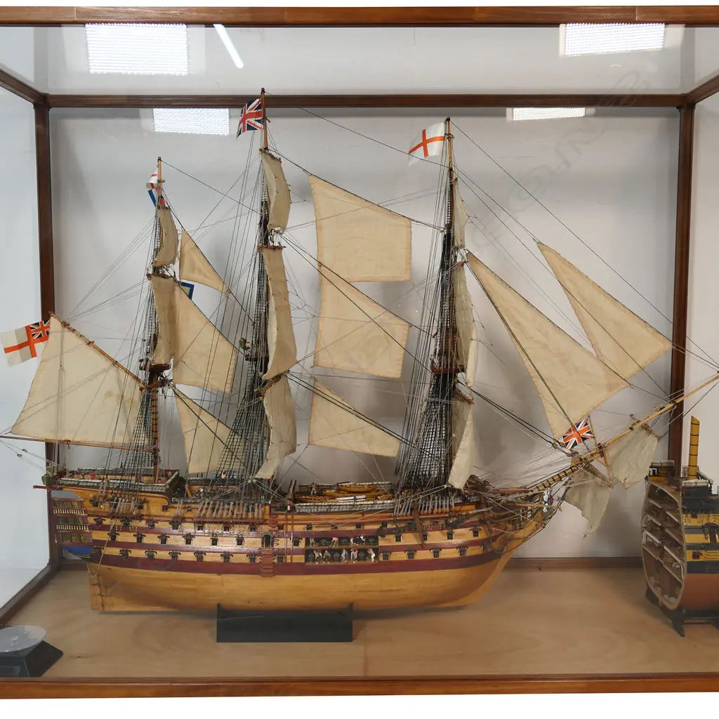 A scale model of Nelson's flagship H.M.S. Victory, Image 1++