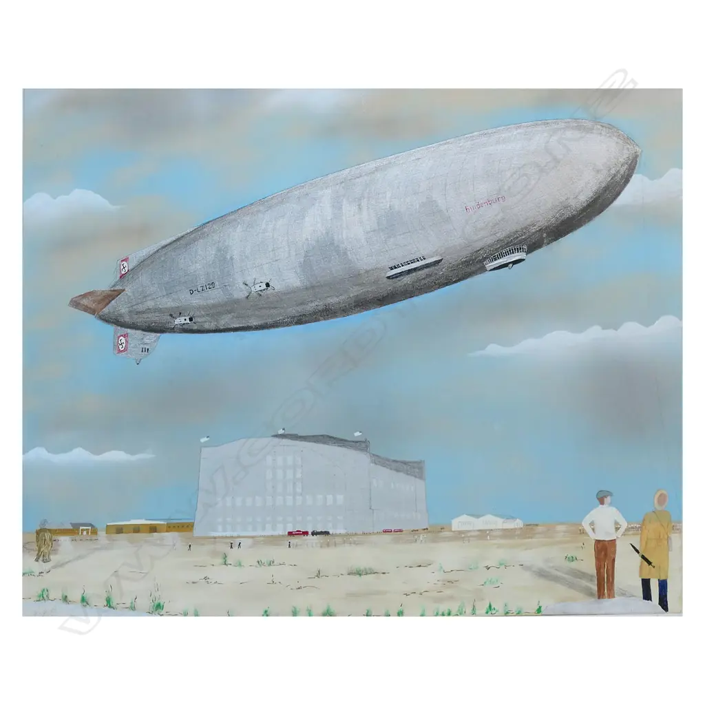 A large details model of LZ 129 Hindenburg (Luftschiff Zeppelin #129; Registration: D-LZ 129), Image 1++