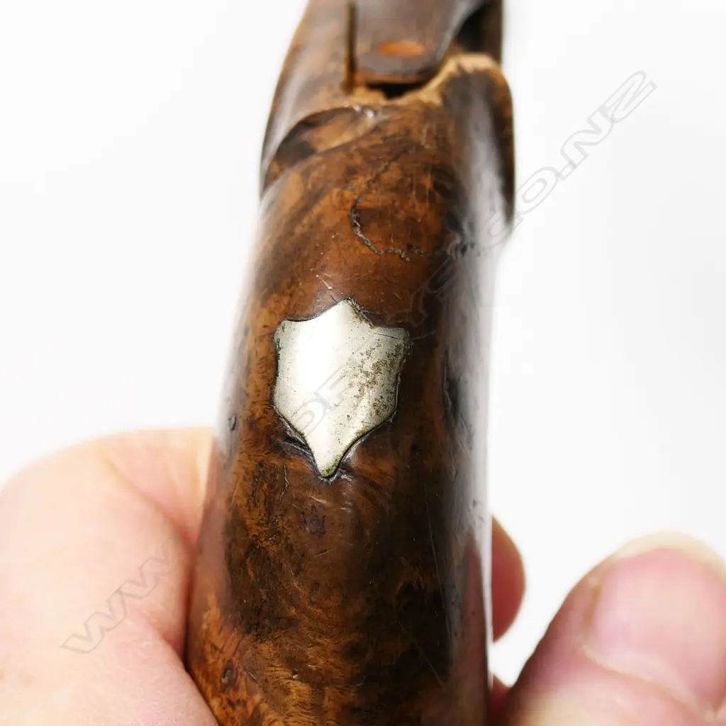 A 19thC Hutchencat pistol, Image 1++