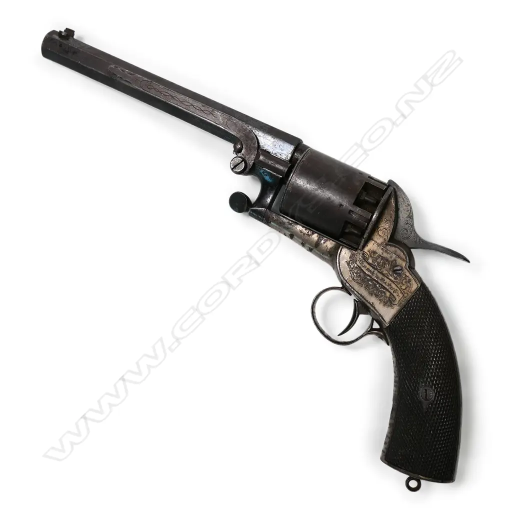 Webley Percussion five-shot Holster size 'longspur' revolver, Image 1++