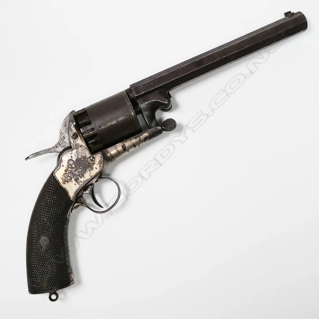 Webley Percussion five-shot Holster size 'longspur' revolver, Image 1++