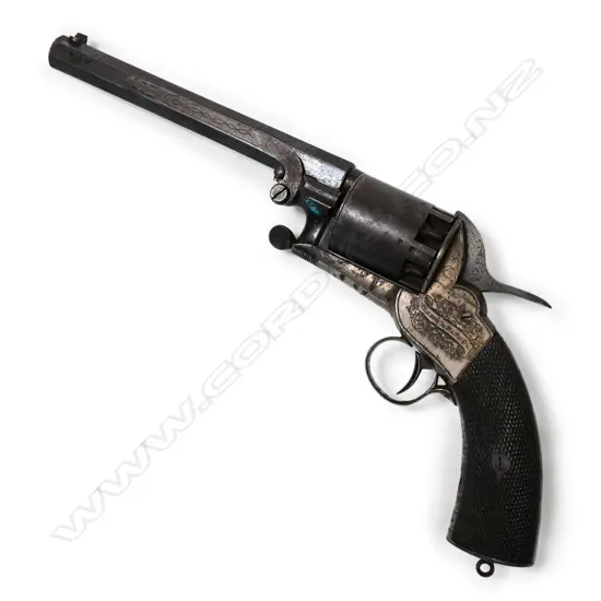 Webley Percussion five-shot Holster size 'longspur' revolver,