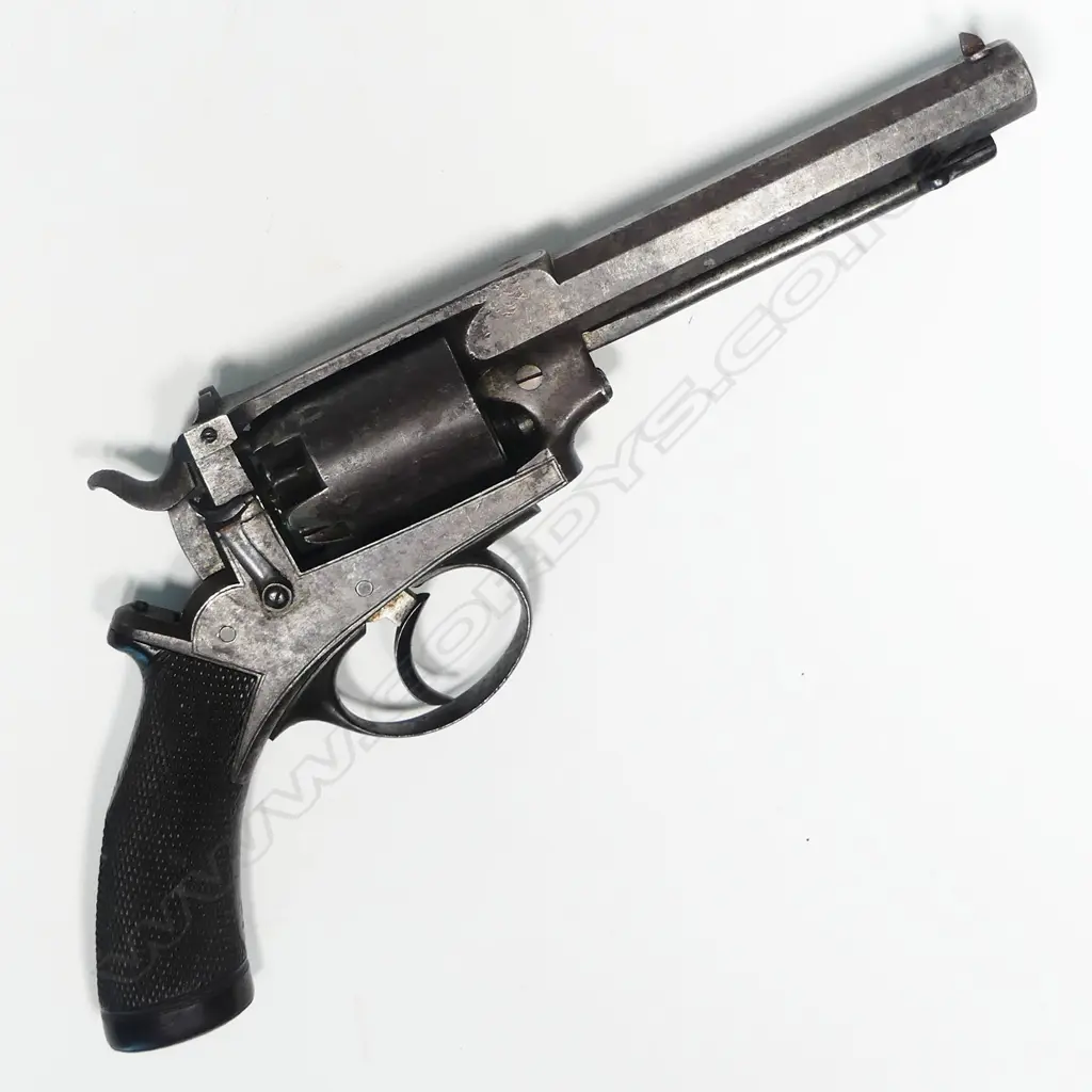 A 19thC Deane-Harding Percussion five-shot Revolver, Image 1++