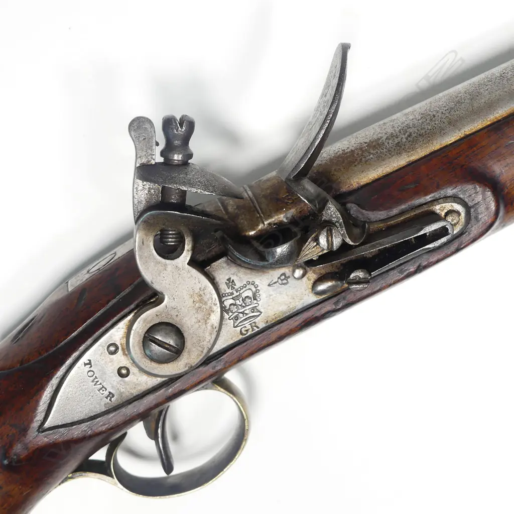 A 19thC British ‘Newland’ pattern flintlock pistol, Image 1++