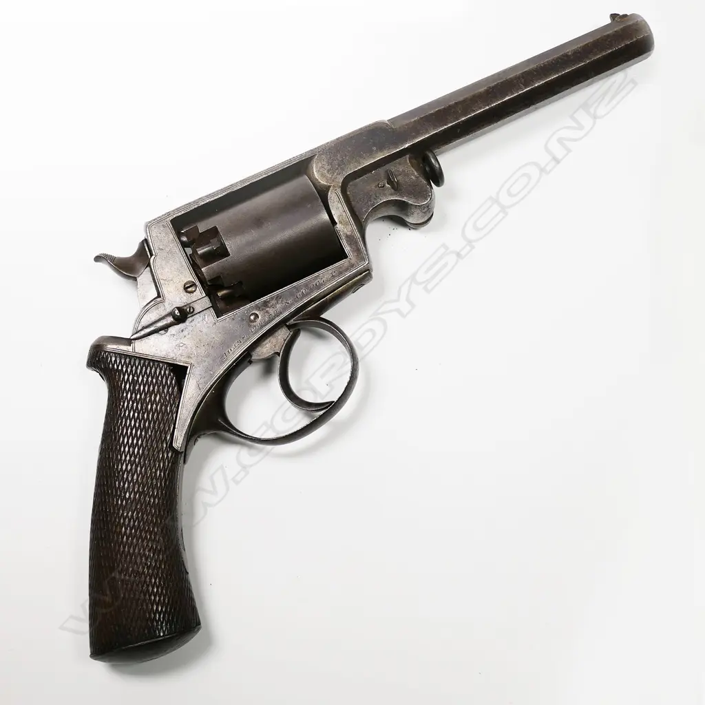 A 52 Bore R. Adams Model 1853 5 shot revolver, Image 1++