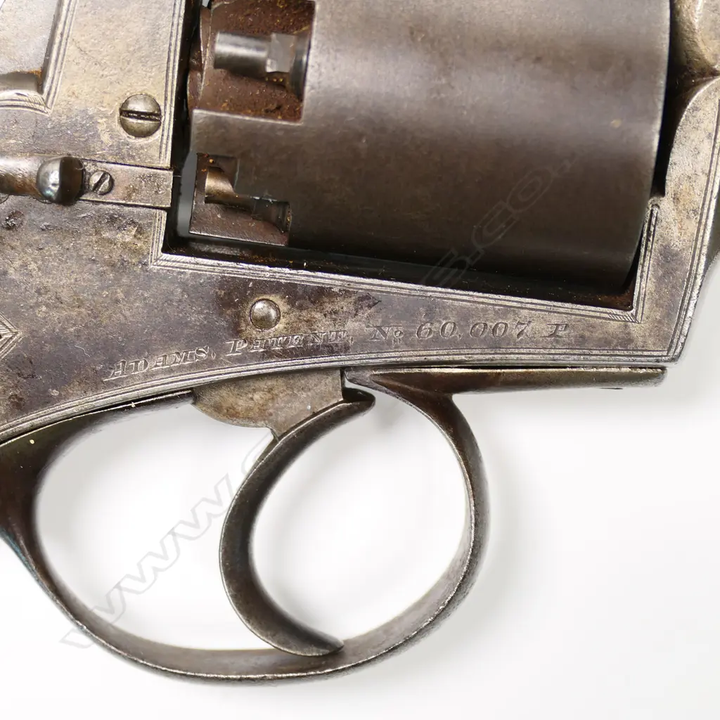 A 52 Bore R. Adams Model 1853 5 shot revolver, Image 1++