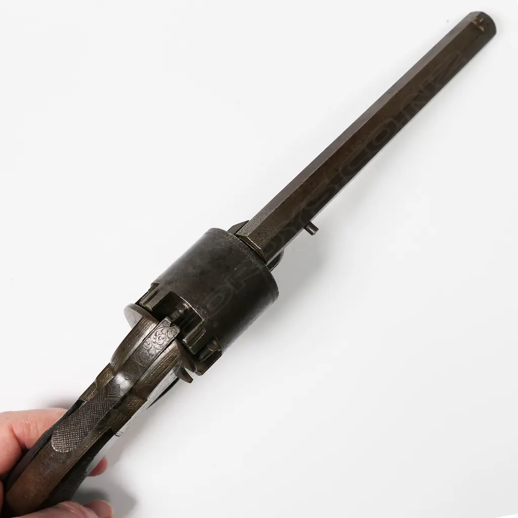 54 Bore Webley 1853 first model long spur percussion revolver, Image 1++