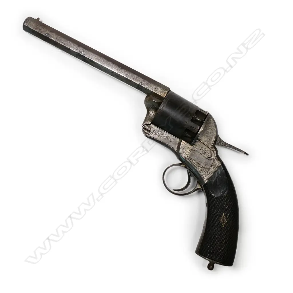 54 Bore Webley 1853 first model long spur percussion revolver, Image 1++