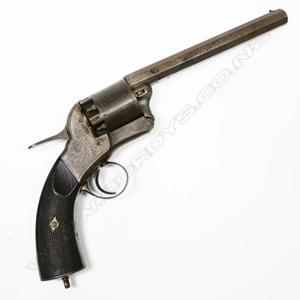 54 Bore Webley 1853 first model long spur percussion revolver, Image 1++