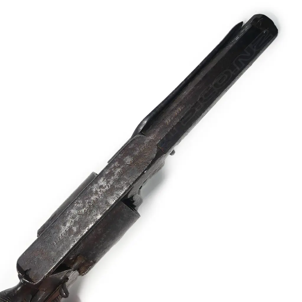 A mid 19thC 120 Bore Adams five-shot Percussion Revolver, Image 1++