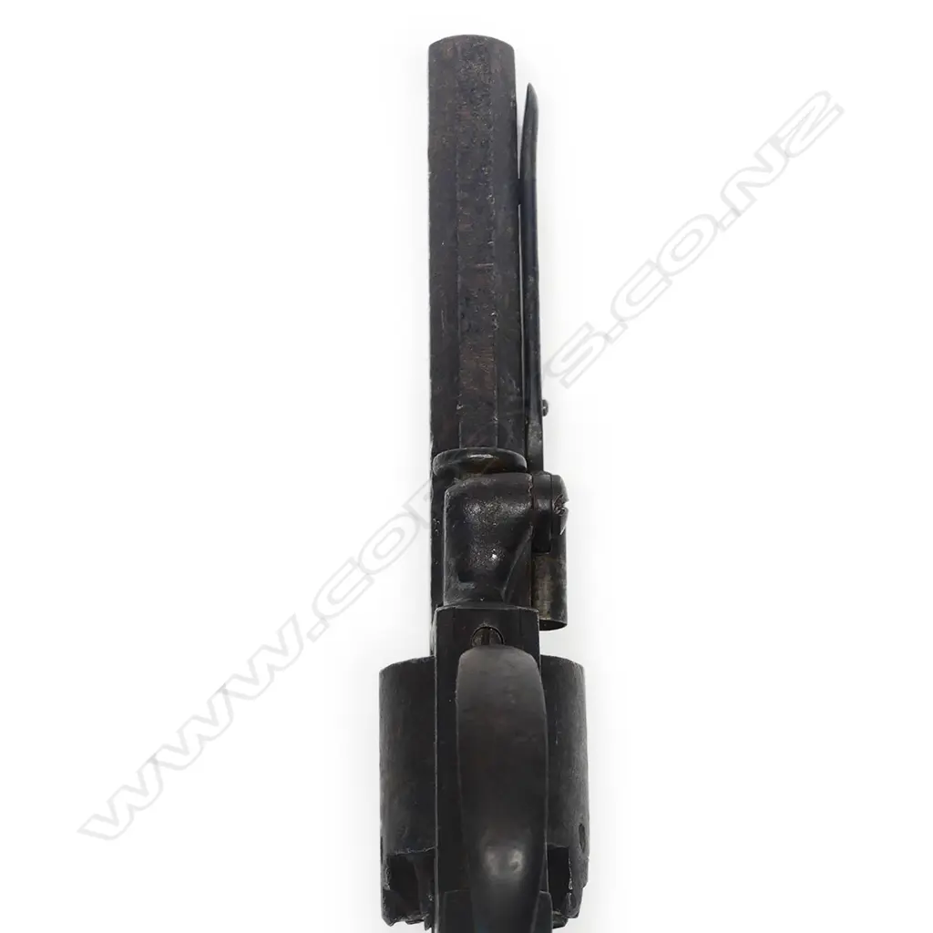 A mid 19thC 120 Bore Adams five-shot Percussion Revolver, Image 1++