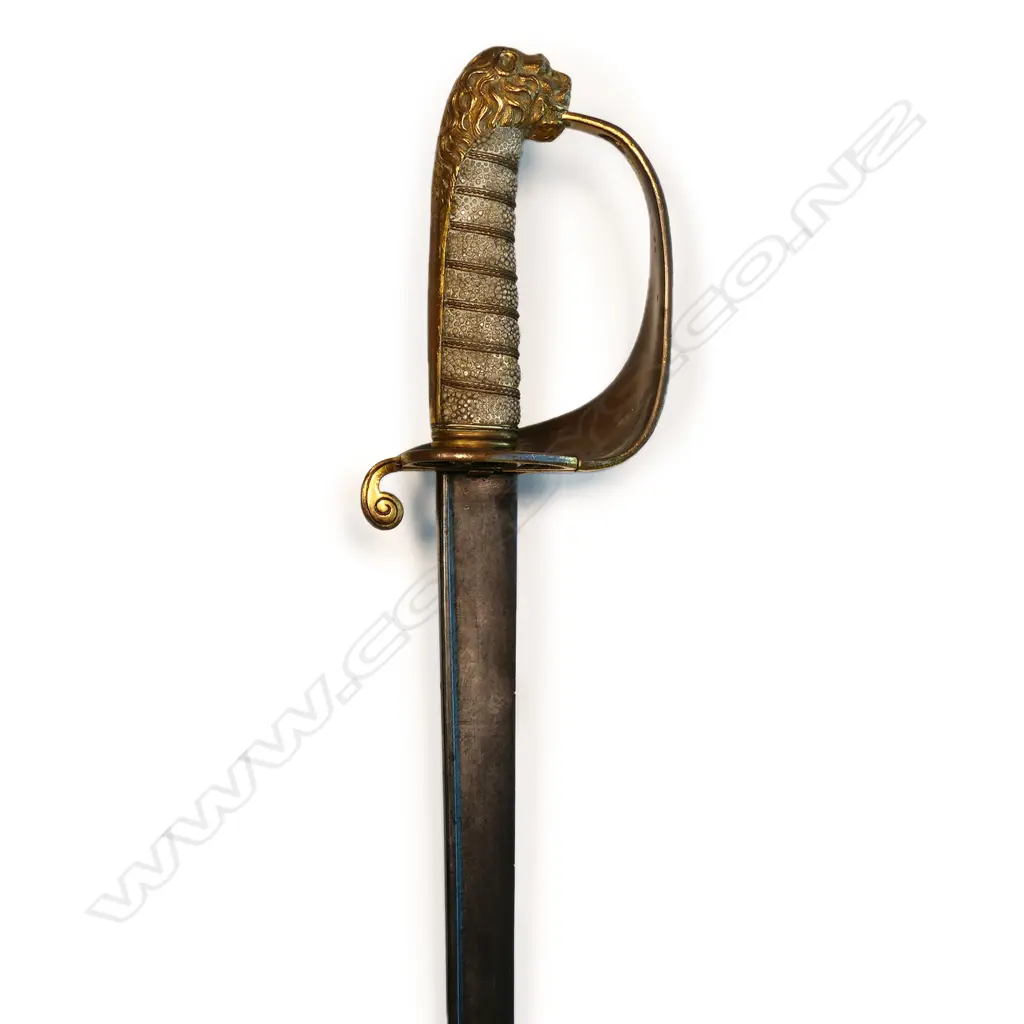 A George IV or William IV 1827 Pattern Royal Naval Officers sword., Image 1++