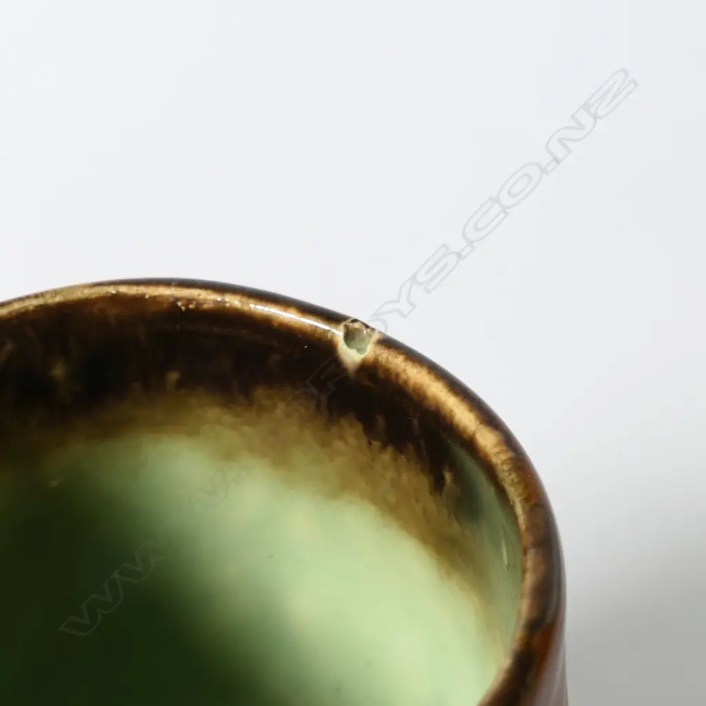 Two Crown Lynn Wharetana Māori Art Pottery egg cups, Image 1++