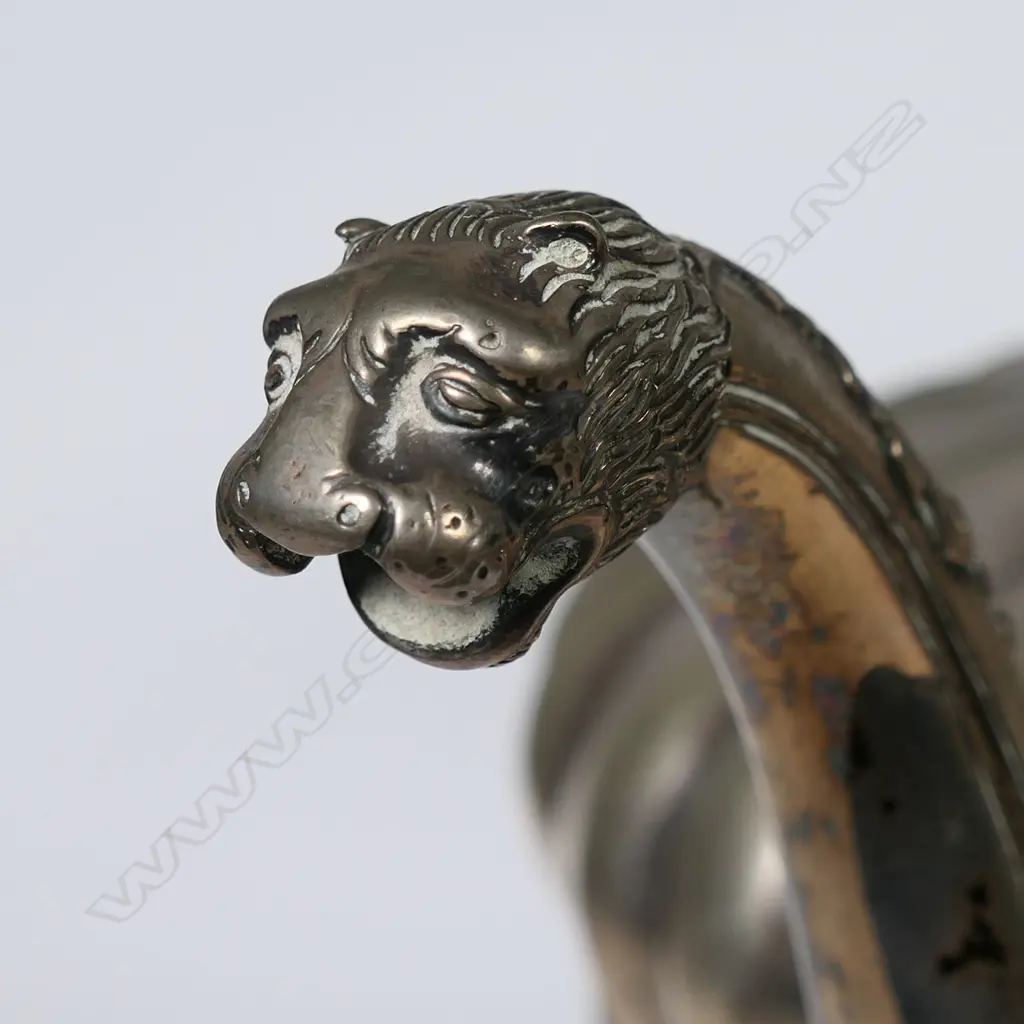 A mid 19thC Danish 825 standard silver spirit kettle with burner and stand, Image 1++