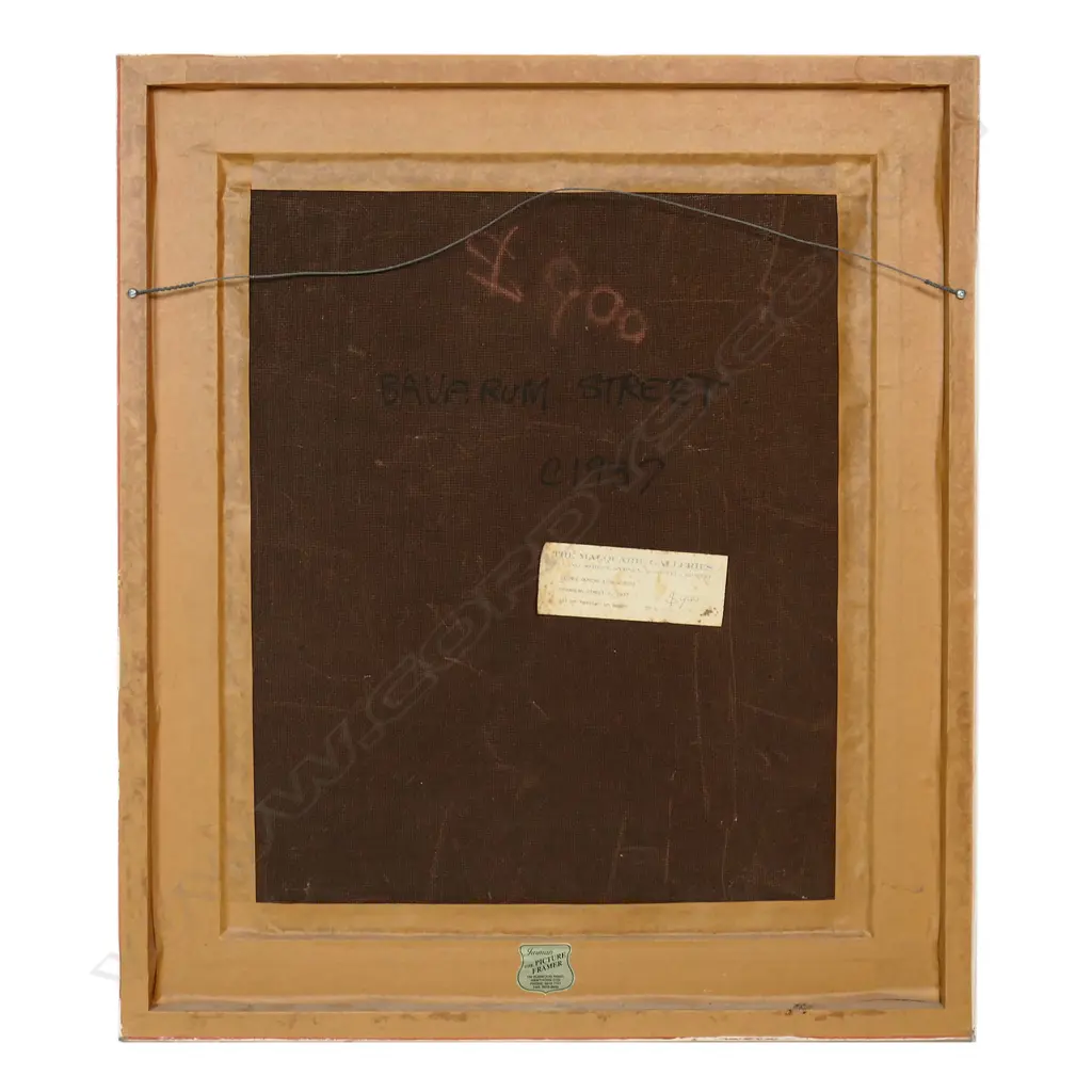 George Bernard Duncan (NZ/AUS/Europe 1904-1974) 'Bavarian Street', Image 1++