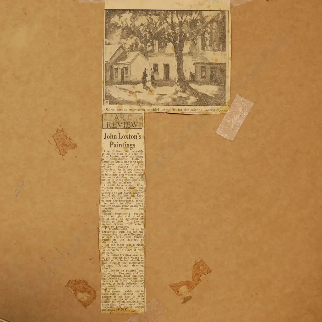 John Samual Loxton (AUS 1903-1969) 'Buller Gorge', Image 1++