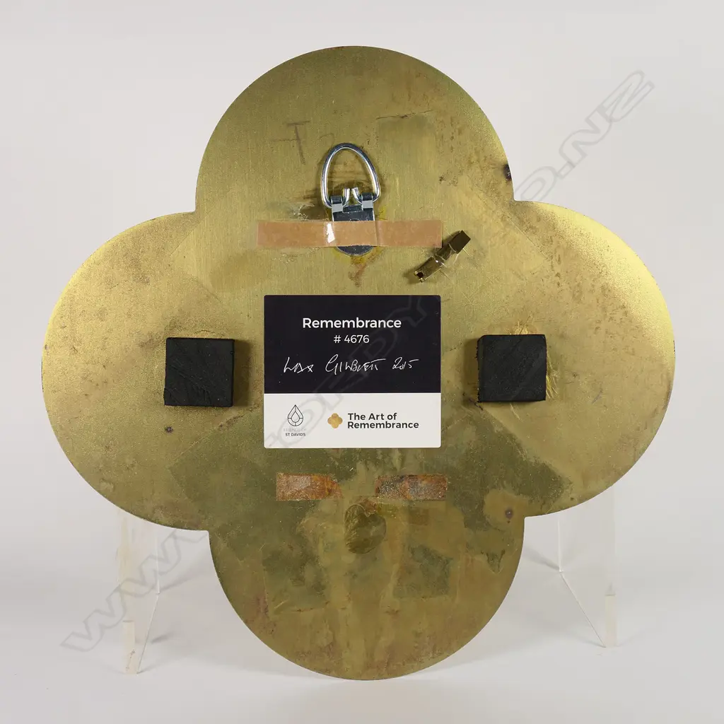 Max Gimblett (NZ 1935-) 'Remembrance #4676', Image 1++