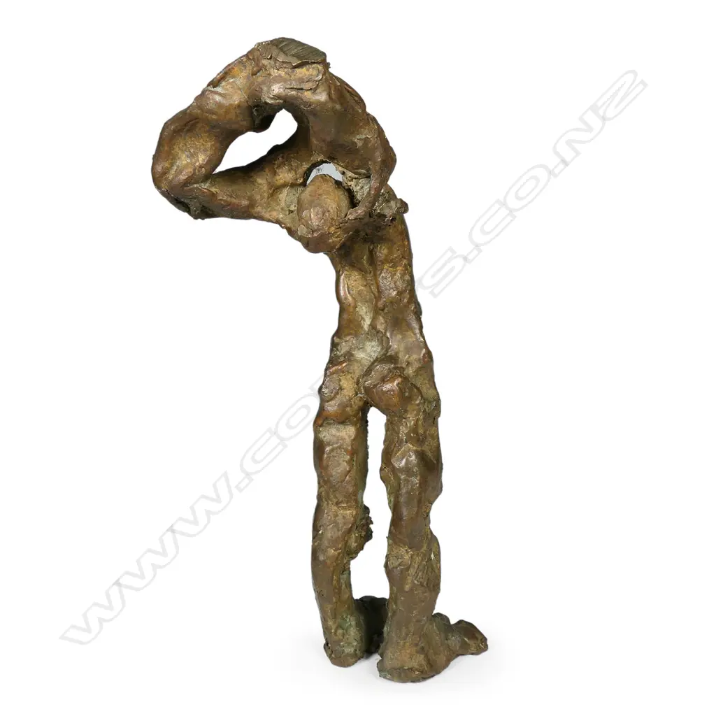 Artist unknown, male bronze figure, Image 1++