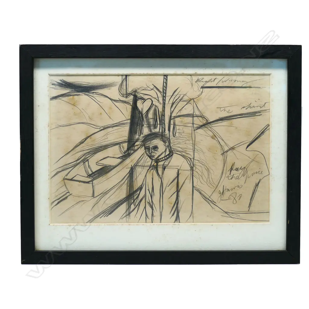 Jeffrey Harris (1949-) 'Pay the Price' Image 1++