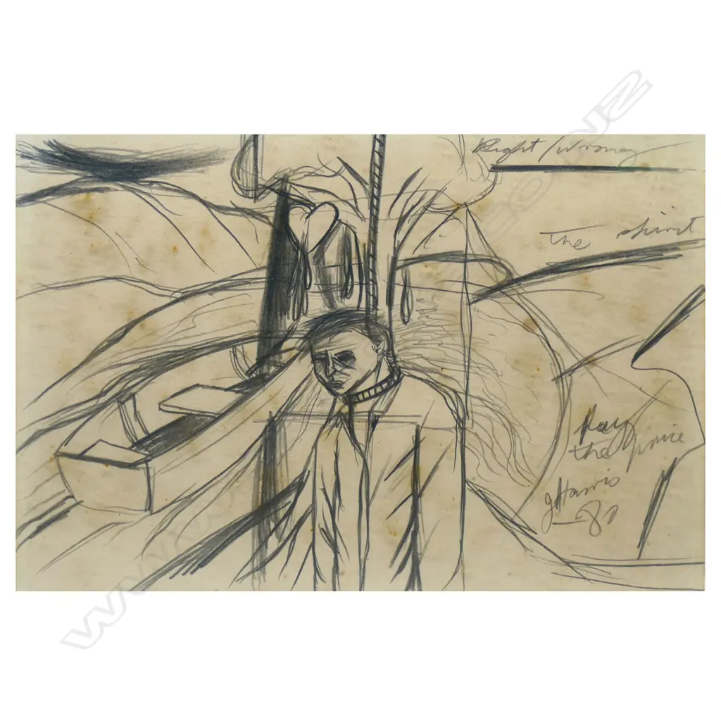 Jeffrey Harris (1949-) 'Pay the Price' Image 1++