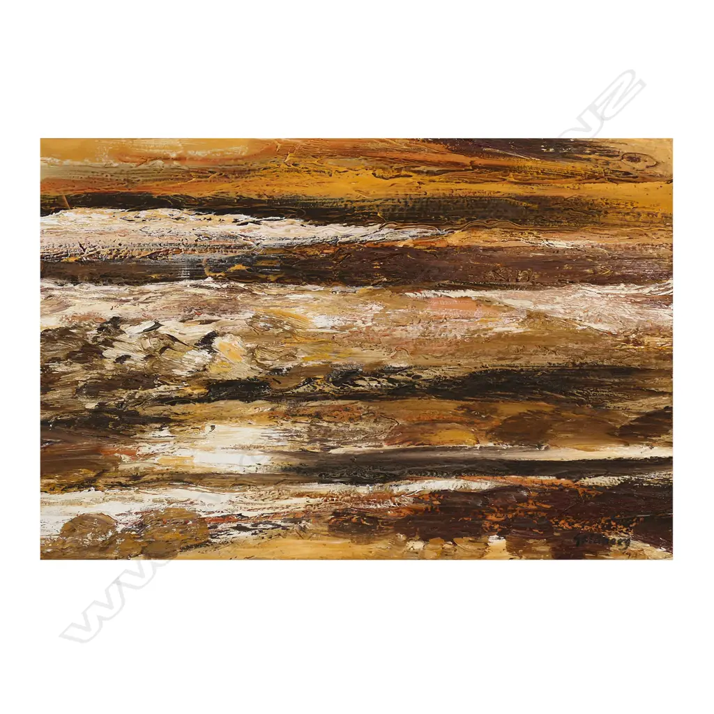 Suzanne Goldberg (NZ 1940-1999) Abstract, Image 1++