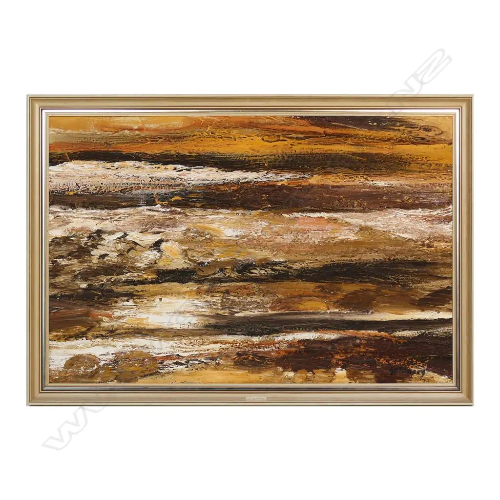 Suzanne Goldberg (NZ 1940-1999) Abstract, Image 1++