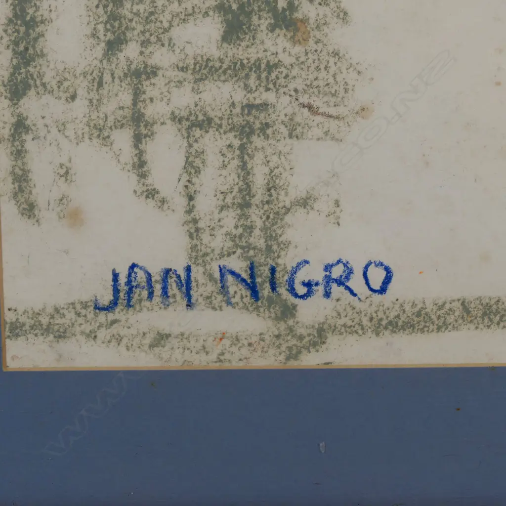 Jan Nigro (NZ 1919-2012) 'Double Portrait', Image 1++