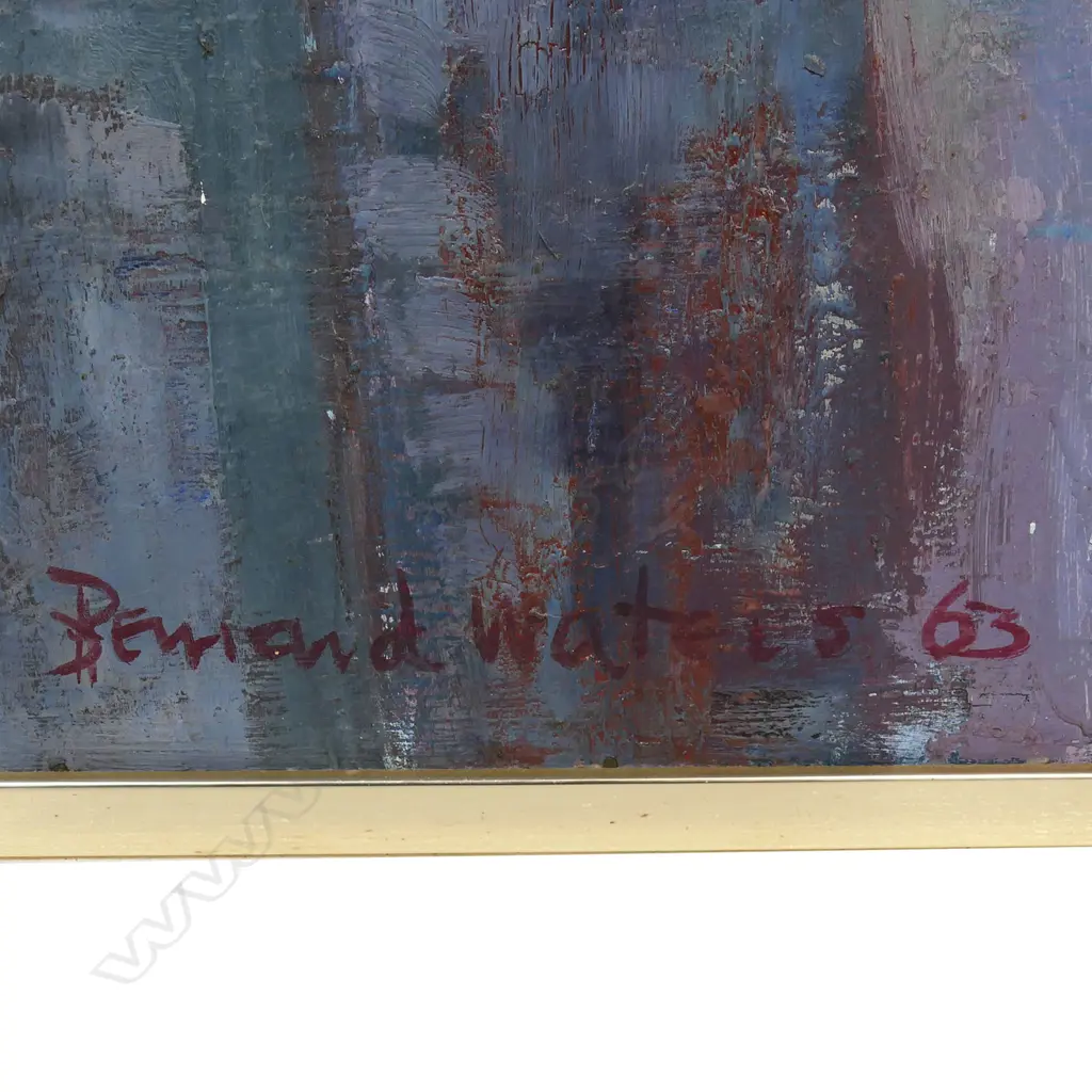 Bernard Waters (NZ working 1968-2002) 'Figure 2'. Image 1++