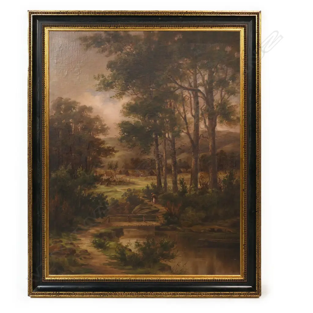 William Allen Bollard (1869-1943) 'Gateway to the Pah - Waikato', Image 1++