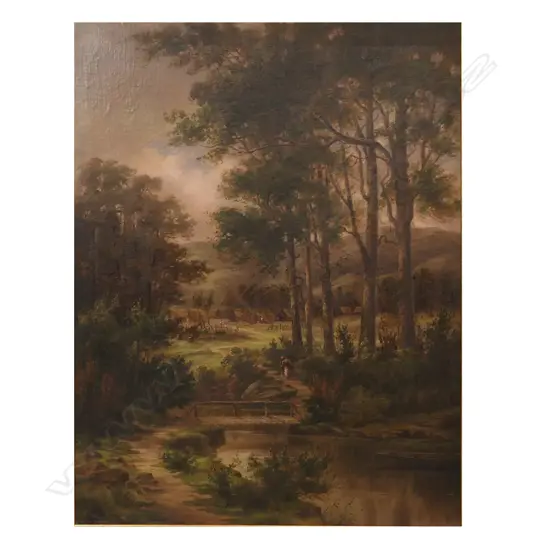 William Allen Bollard (1869-1943) 'Gateway to the Pah - Waikato',