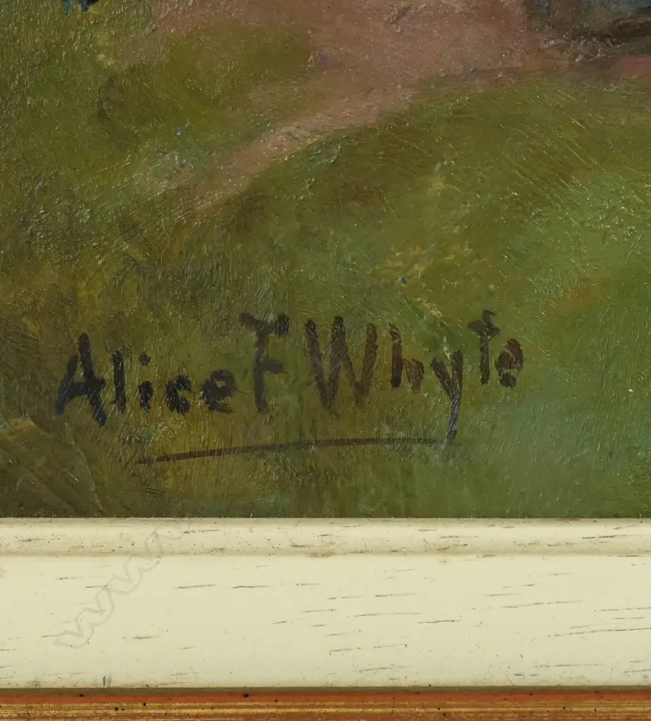 Alice Whyte (NZ 1880-1952) 'Country Landscape', Image 1++