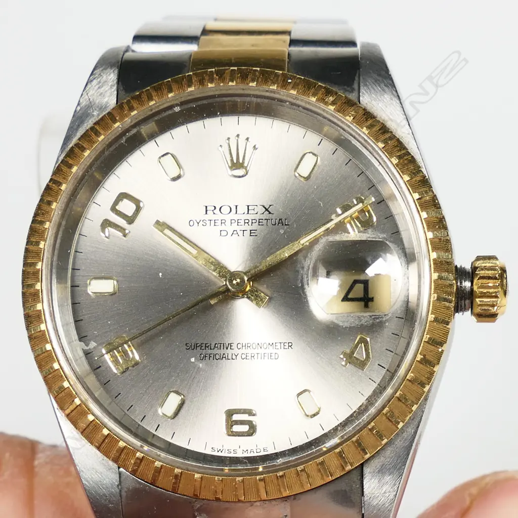 A Rolex datejust 34mm gent's wristwatch, Image 1++